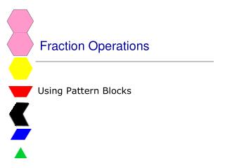 Fraction Operations