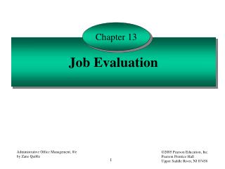 Job Evaluation