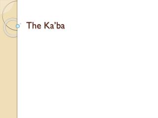 The Ka’ba