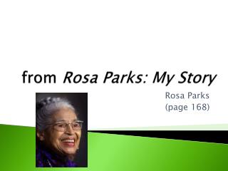 from Rosa Parks: My Story