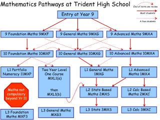 Mathematics Pathways at Trident High School