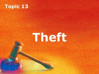 Topic 13