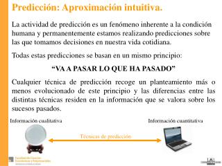 Predicción: Aproximación intuitiva.