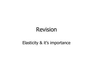 Revision