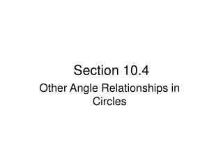 Section 10.4