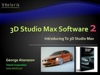 3D Studio Max Software 2