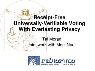 Receipt-Free Universally-Verifiable Voting With Everlasting Privacy