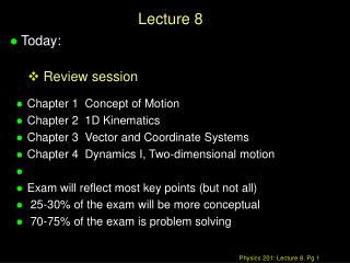 Lecture 8