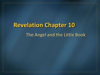 Revelation Chapter 10