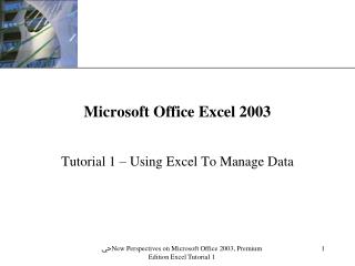 Microsoft Office Excel 2003