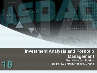 Investment Analysis and Portfolio Management First Canadian Edition