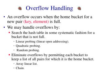 Overflow Handling