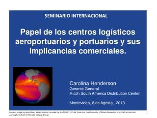 Papel de los centros logísticos aeroportuarios y portuarios y sus implicancias comerciales.