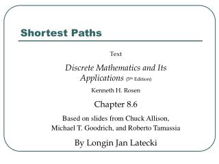 Shortest Paths