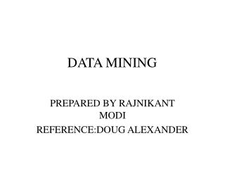 DATA MINING