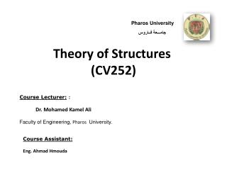 Theory of Structures (CV252)