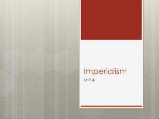 Imperialism