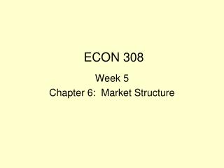 ECON 308