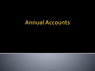 Annual Accounts