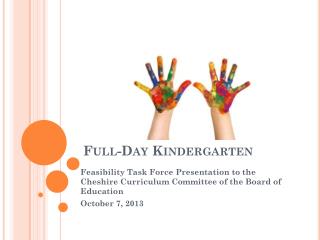 Full-Day Kindergarten