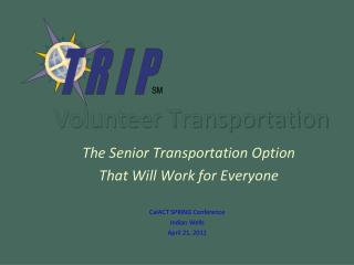 Volunteer Transportation