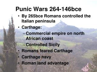 Punic Wars 264-146bce