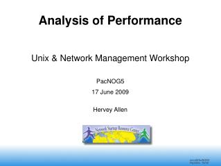 Analysis of Performance