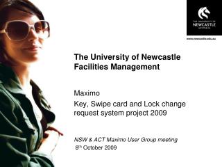 The University of Newcastle Facilities Management