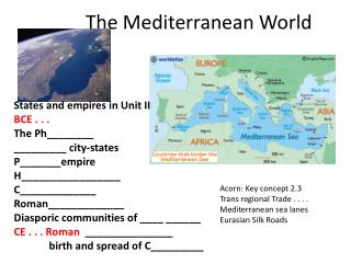 The Mediterranean World