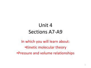 Unit 4 Sections A7-A9