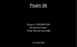Psalm 96