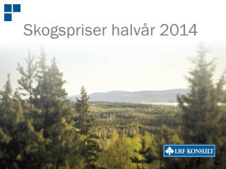 Skogspriser halvår 2014