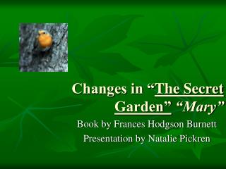 Changes in “ The Secret Garden” “Mary”