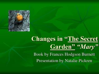Changes in “ The Secret Garden” “Mary”
