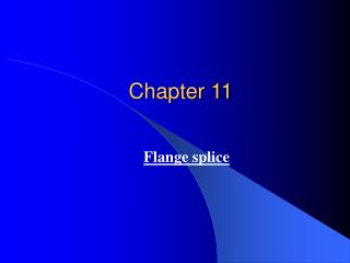 Chapter 11