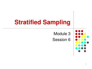 Stratified Sampling