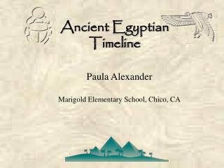 Ancient Egyptian Timeline