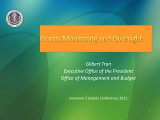 Grants Monitoring and Oversight