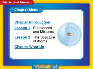 Chapter Menu