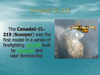 Canadair CL-215