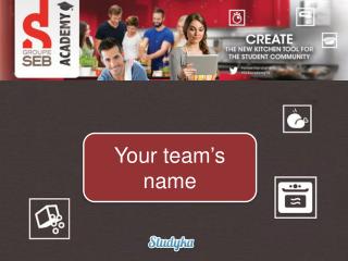 Your team ’ s name