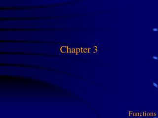 Chapter 3