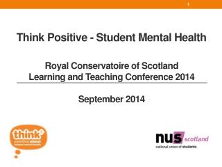 Think Positive - Student Mental Health