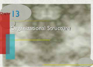 PPT - Organizational Structure PowerPoint Presentation, free download ...