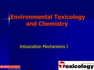 Environmental Toxicology and Chemistry