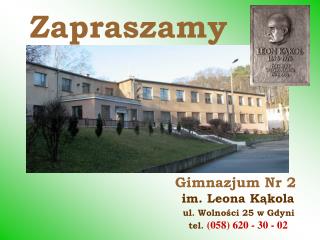 Zapraszamy