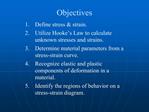 Objectives