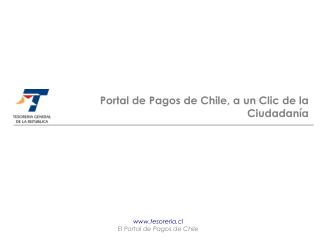 tesoreria.cl El Portal de Pagos de Chile