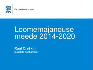 Loomemajanduse meede 2014-2020