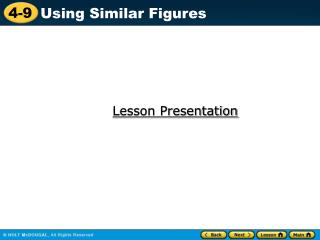 Lesson Presentation